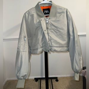 NWT Women’s ZARA Bomber Jacket!